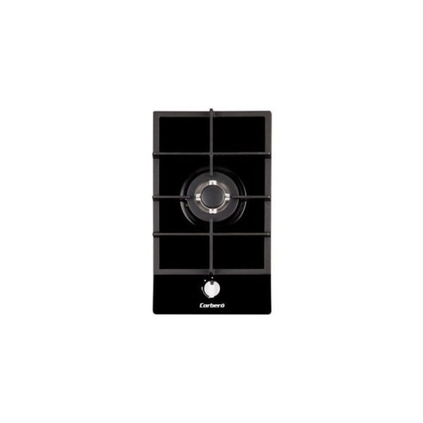 Encimera Corbero CPCGY111DNCI, 1f, Cristal Negro,