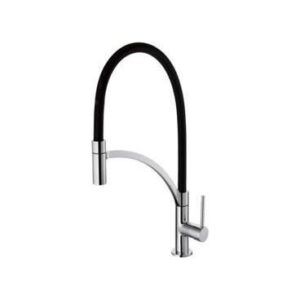 Grifo Monomando Nova FR25, ALCOR, flexible, negro